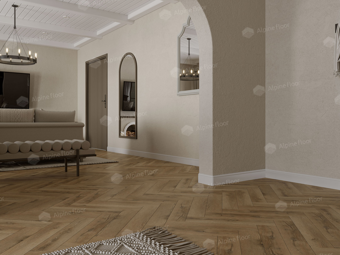 Плинтус UHD полимер Tanle TL011506 Ноэль 105х14х2000, упаковка 1 шт